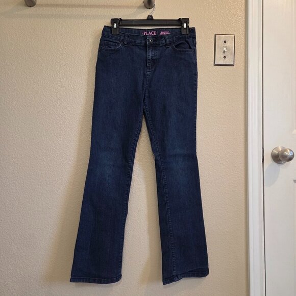 The Children's Place Other - NWOT The Childrens Place Girls Bootcut Darkwash MidRise Classic Fit Jeans Sz 16